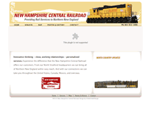 Tablet Screenshot of newhampshirecentralrailroad.com